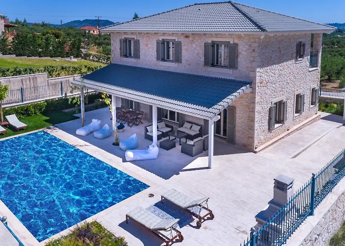 Zante Soleil - Elegant Stone With Large Private Pool