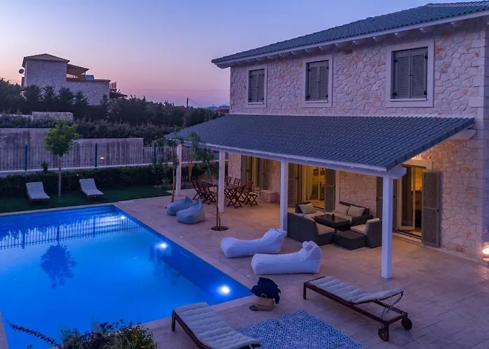 Zante Soleil - Elegant Stone With Large Private Pool * Lagopodhon