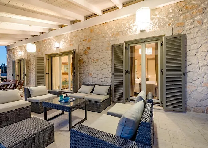 Zante Soleil - Elegant Stone With Large Private Pool