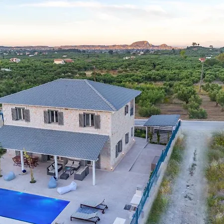 Zante Soleil - Elegant Stone With Large Private Pool ヴィラ